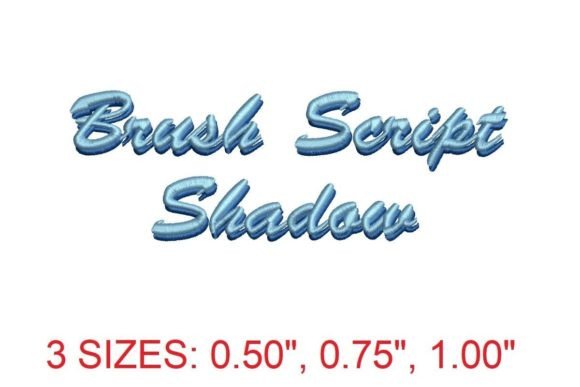 Brush Script Shadow Embroidery Font: A Designer’s Honest Review