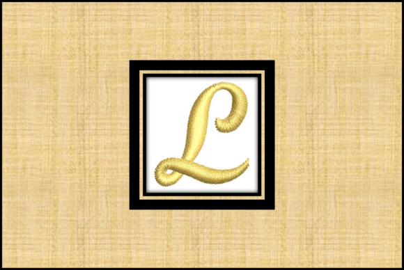 Gold Letter L: A Festive Monogram for Holiday Magic
