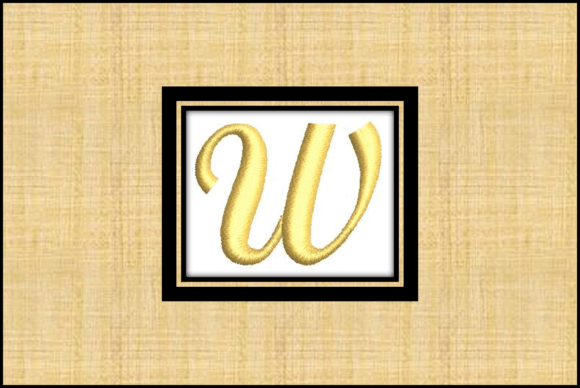 Gold Letter W: A Timeless Monogram for Personalized Gifts
