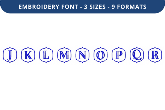 Ornatia Font J to R: A Boutique Embroidery Review